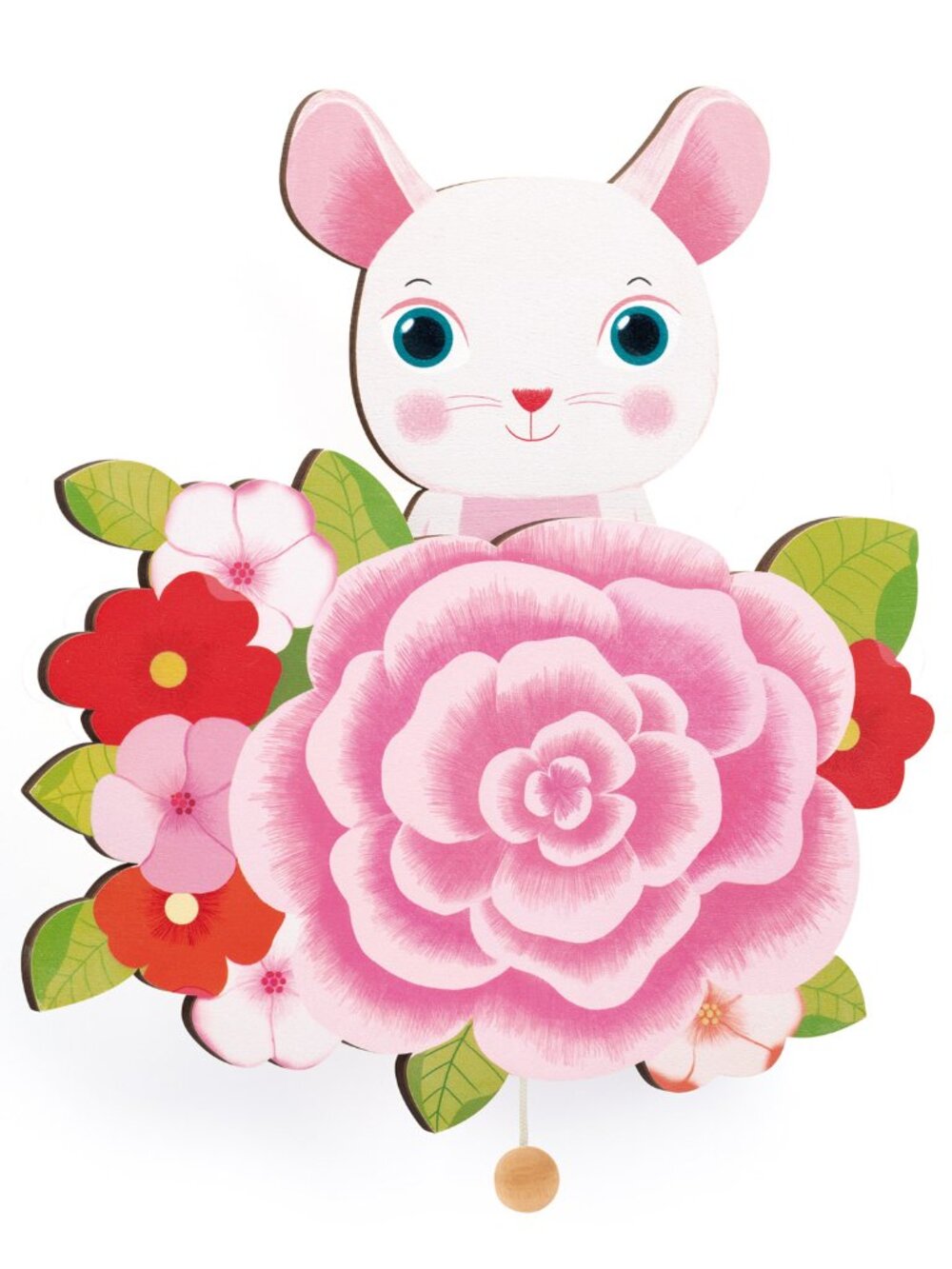 Djeco Wall-mounted Animated Musical Box - Little Mouse New in Box